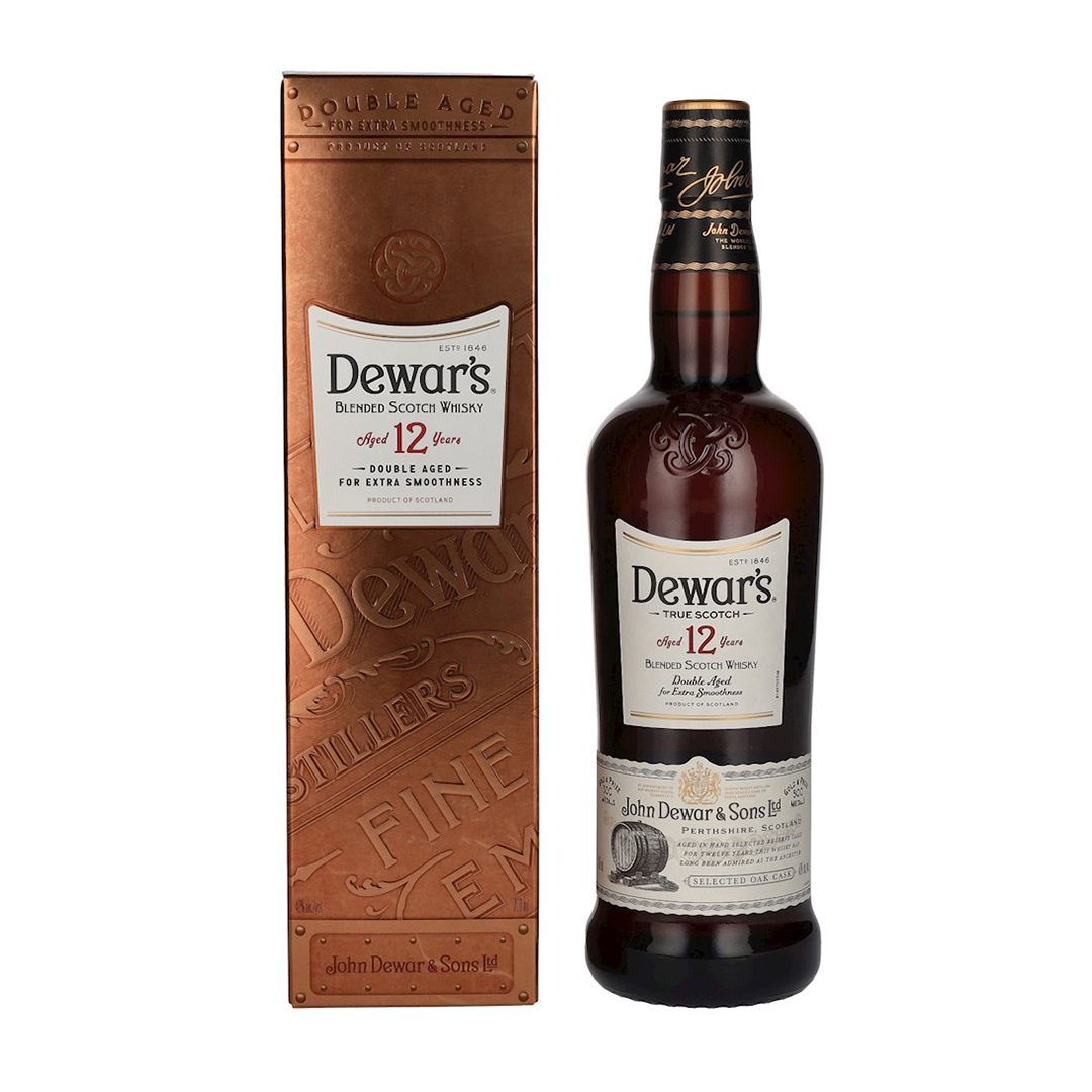 Dewar's 12 Year Old Blended Scotch Whisky 75cl
