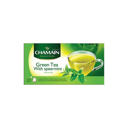 Chamain Green Tea & Mint 20s