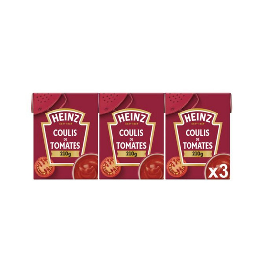 Heinz Coulis De Tomate Pack of 3x210g
