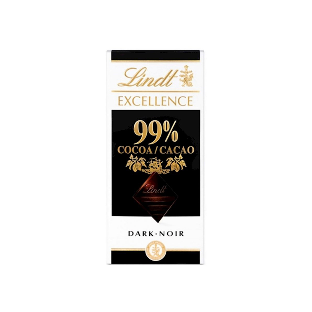 Lindt Excellence Dark 99% 50G