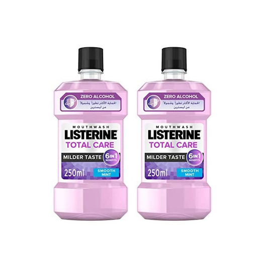 Listerine Mouthwash Total Care Zero 250MLx2 35% OFF