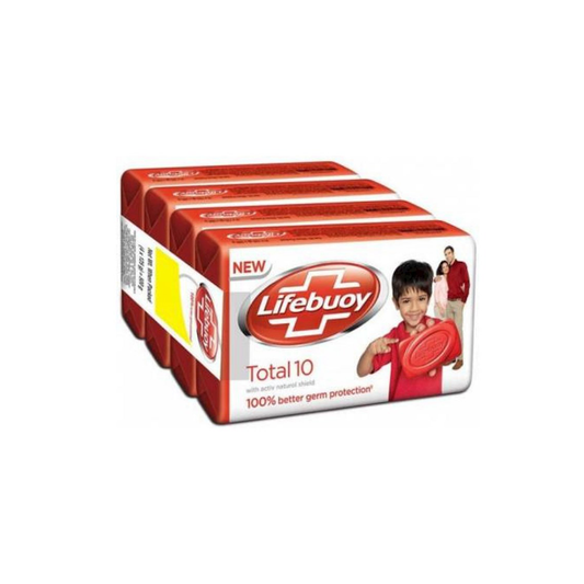 Lifebuoy Bar Soap Total 125G 3+1 Free