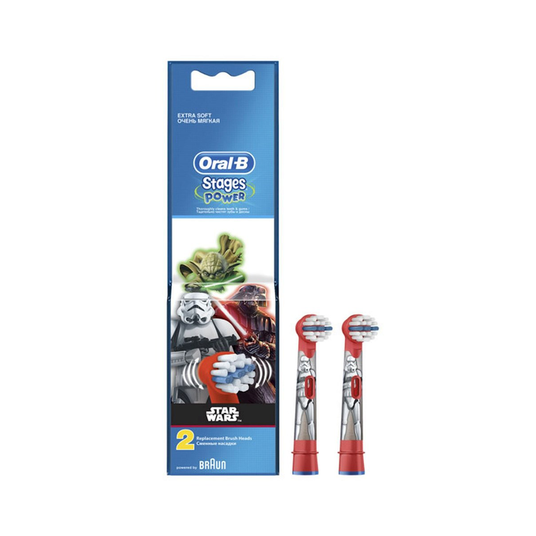 Oral-B STAR WARS Stages Power Kids Replacement Brush Heads BR EB10-2K