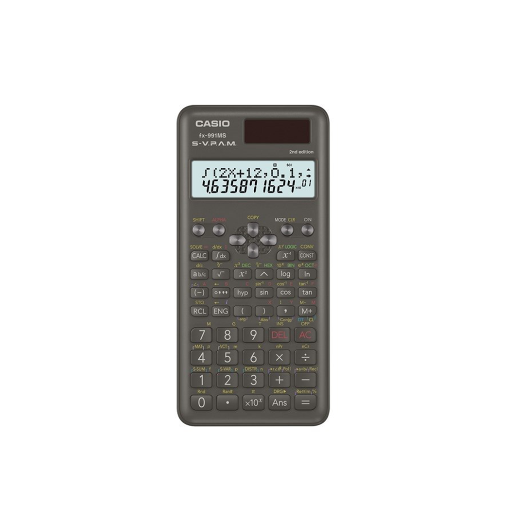 Casio Calculator Fx-991Ms-2-W-Dh-V(Cn)