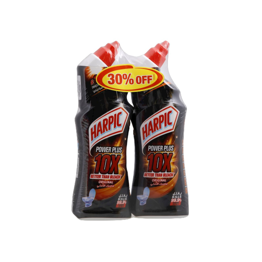 Harpic Liquid Powerplus Original 2x750ml -30% OFF