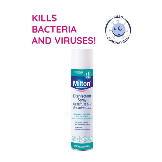 Milton Disinfecting Spray 300ML - Effective on Coronavirus!