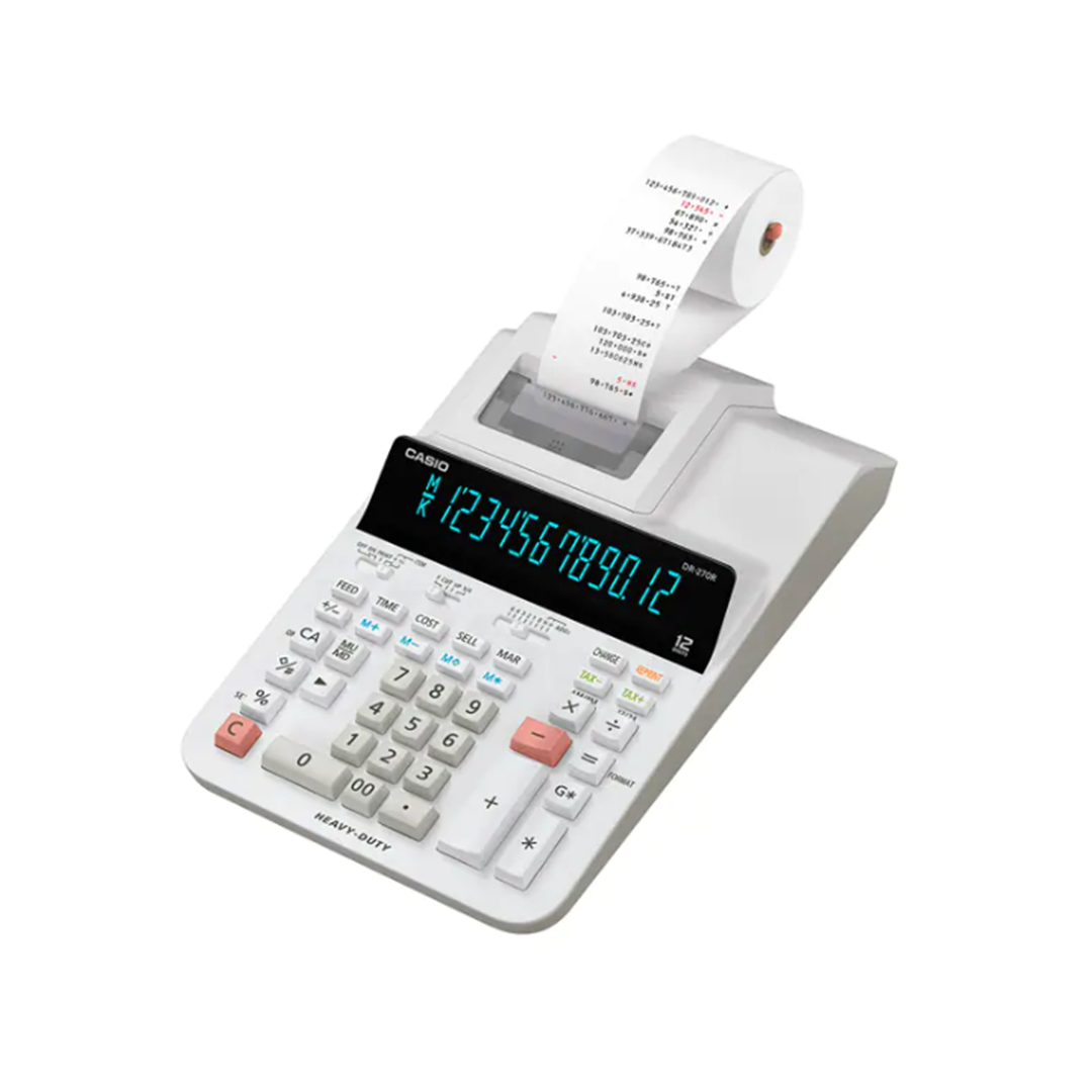 Casio Calculator Dr-270R-We-E-Dc