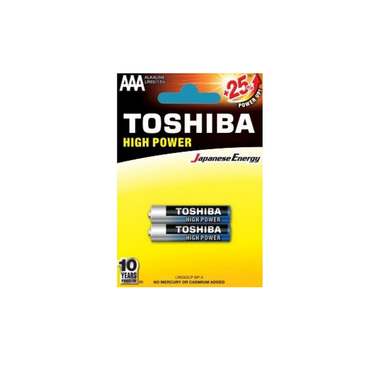 Toshiba High Power AAA2 Alkaline LR03 152647