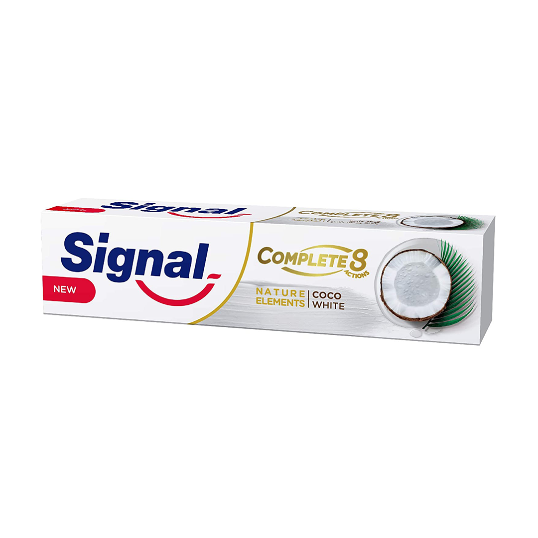 Fattal Online - Buy Signal Natural Toothpaste Coco White 100ml in Lebanon