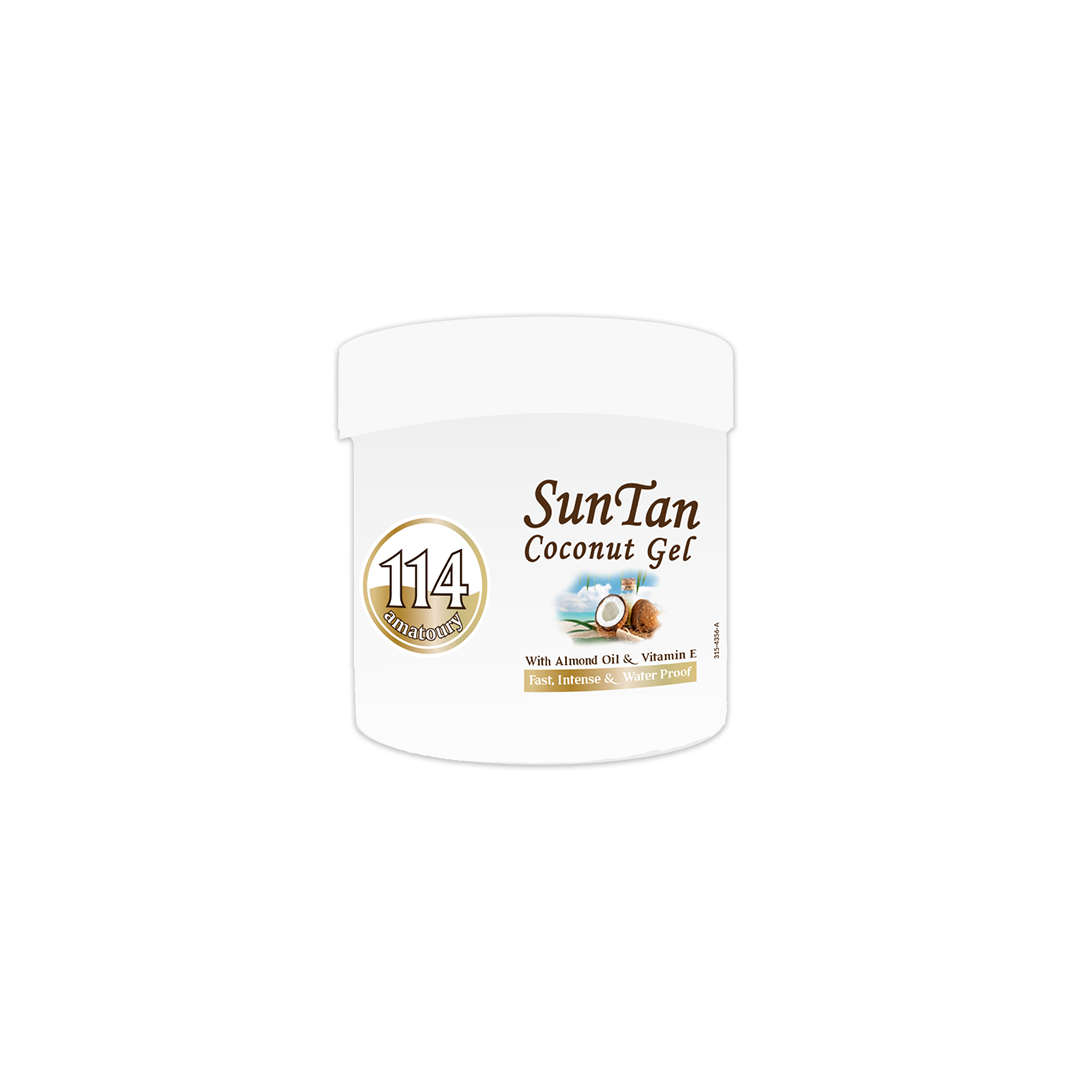 Amatoury Sun Tan Coconut Gel Jar 350ml