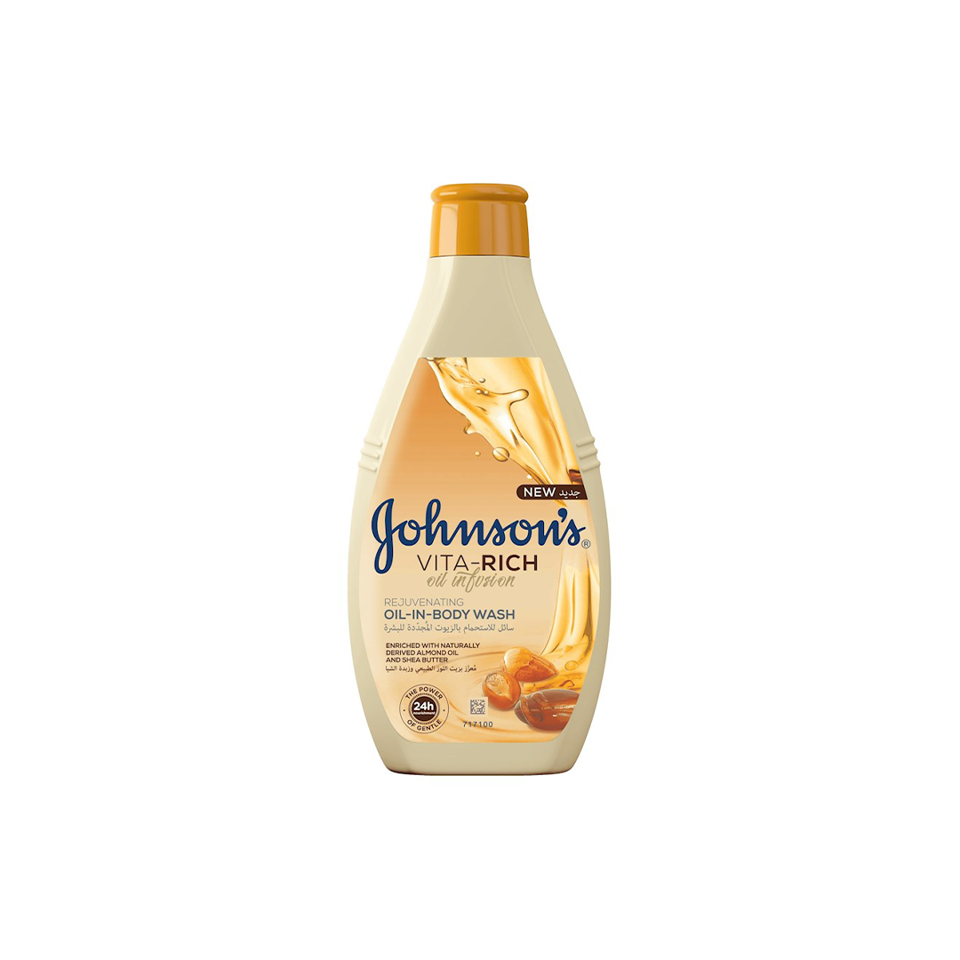 Johnson's Vita-Rich Rejuvenating Oil-Infusion Body Wash 400ml