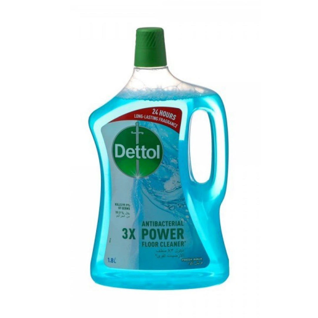 Dettol 4in1 Aqua Antibacterial Power Floor Cleaner 1.8L