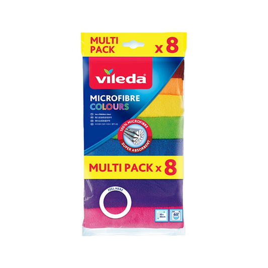 Vileda Microfiber Roll Colors X8 Special Price