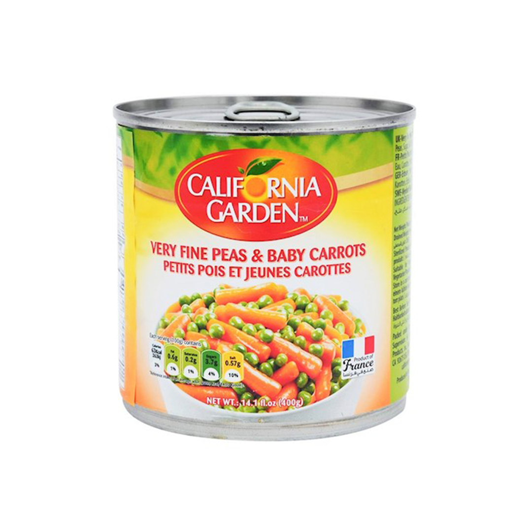 California Garden Peas And Carrots 400G