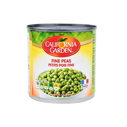 California Garden Fine Peas 400G