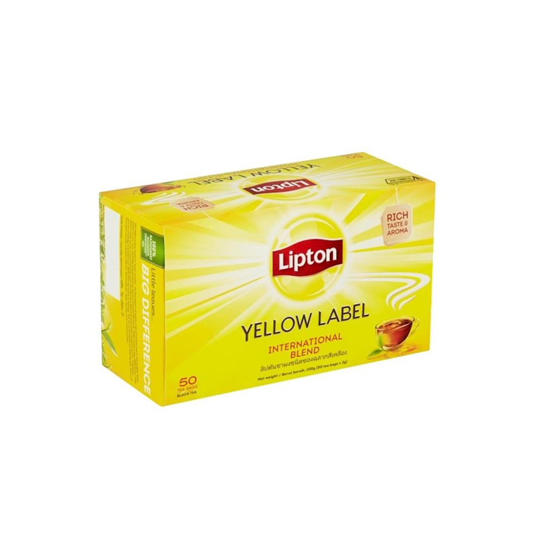 Lipton Yellow Black Tea, 50s
