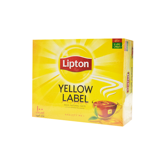 Lipton Yellow Black Tea 100TB
