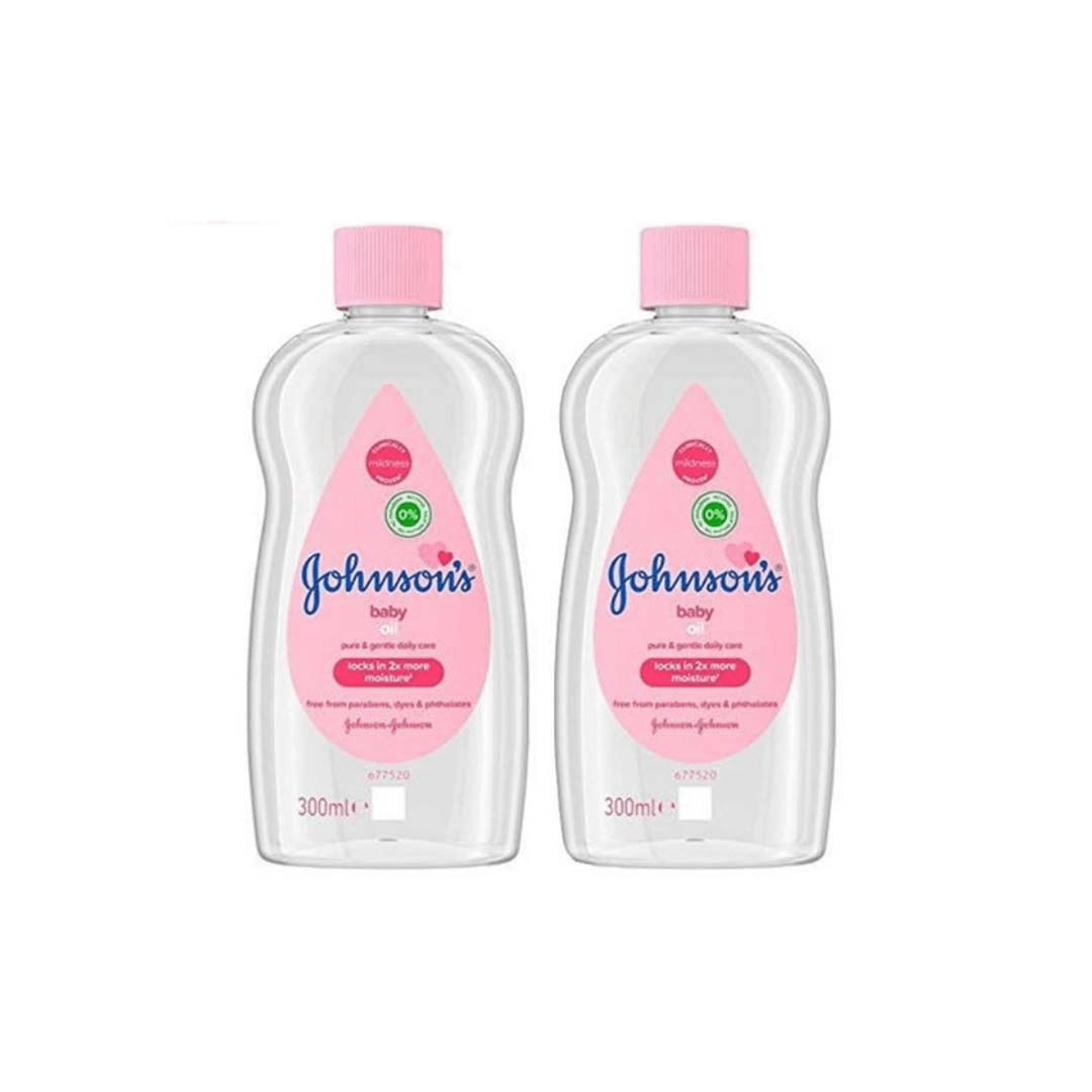 Johnson's Baby Oil 300ml X2 35%OFF