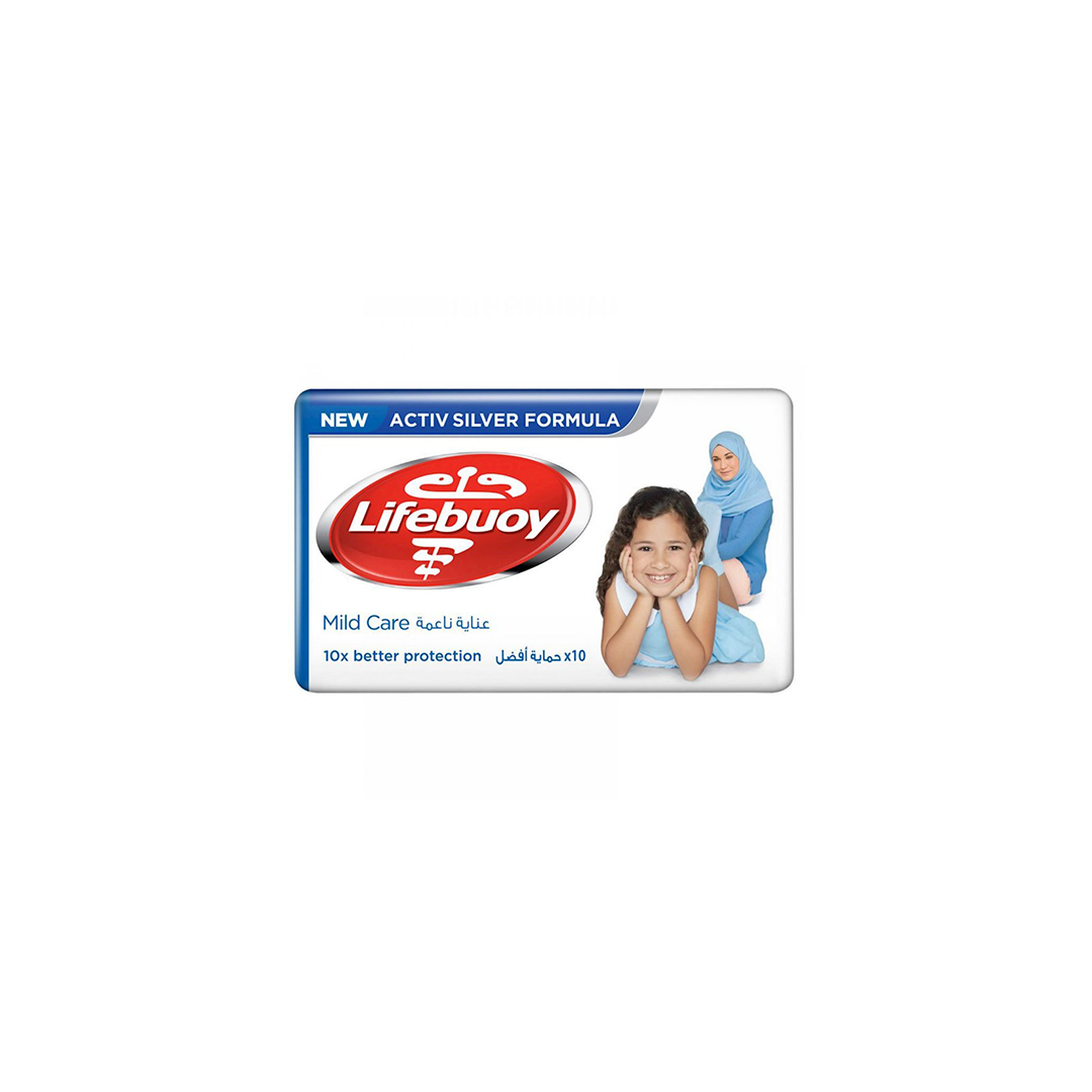 Lifebuoy Antibacterial Bar Mild Care 125G