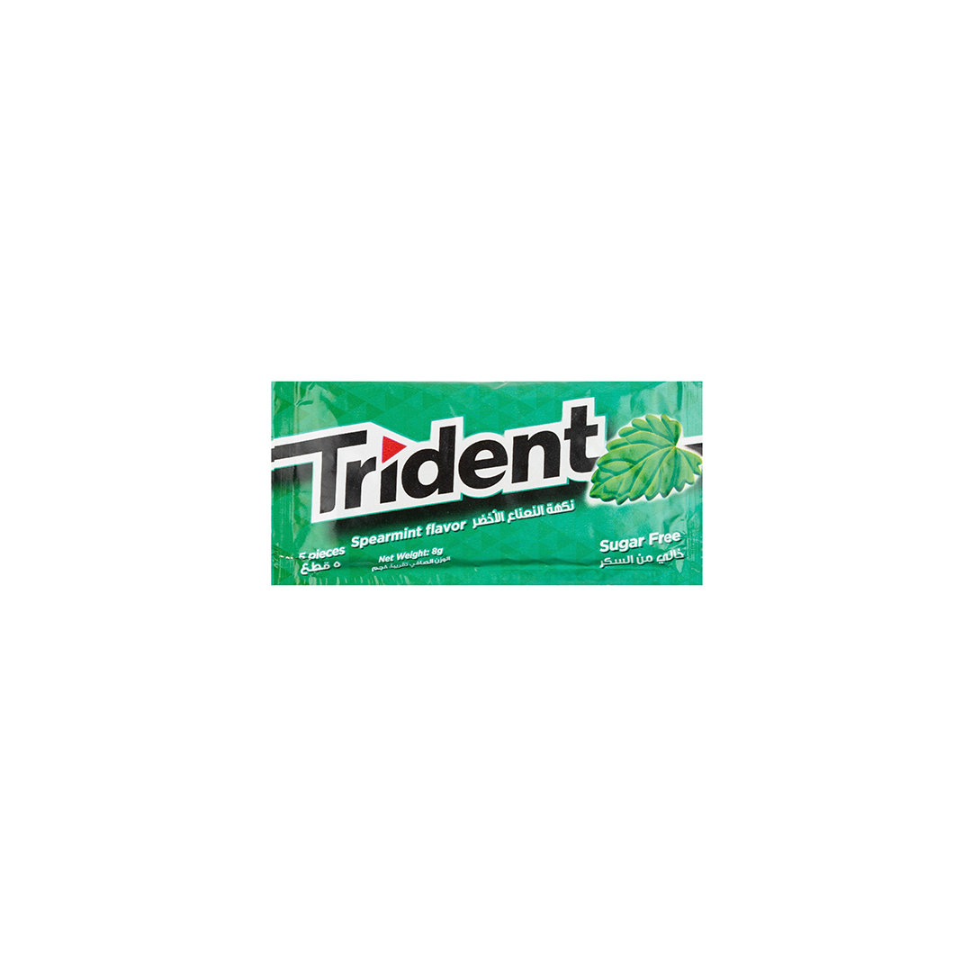Trident Sugar Free Spearmint 8g