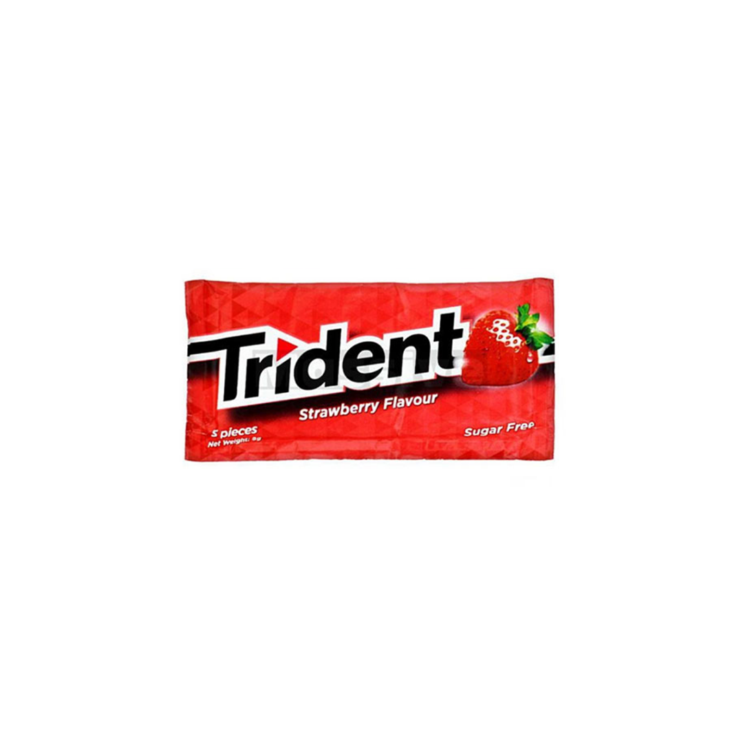 Trident Sugar Free Strawberry 8G