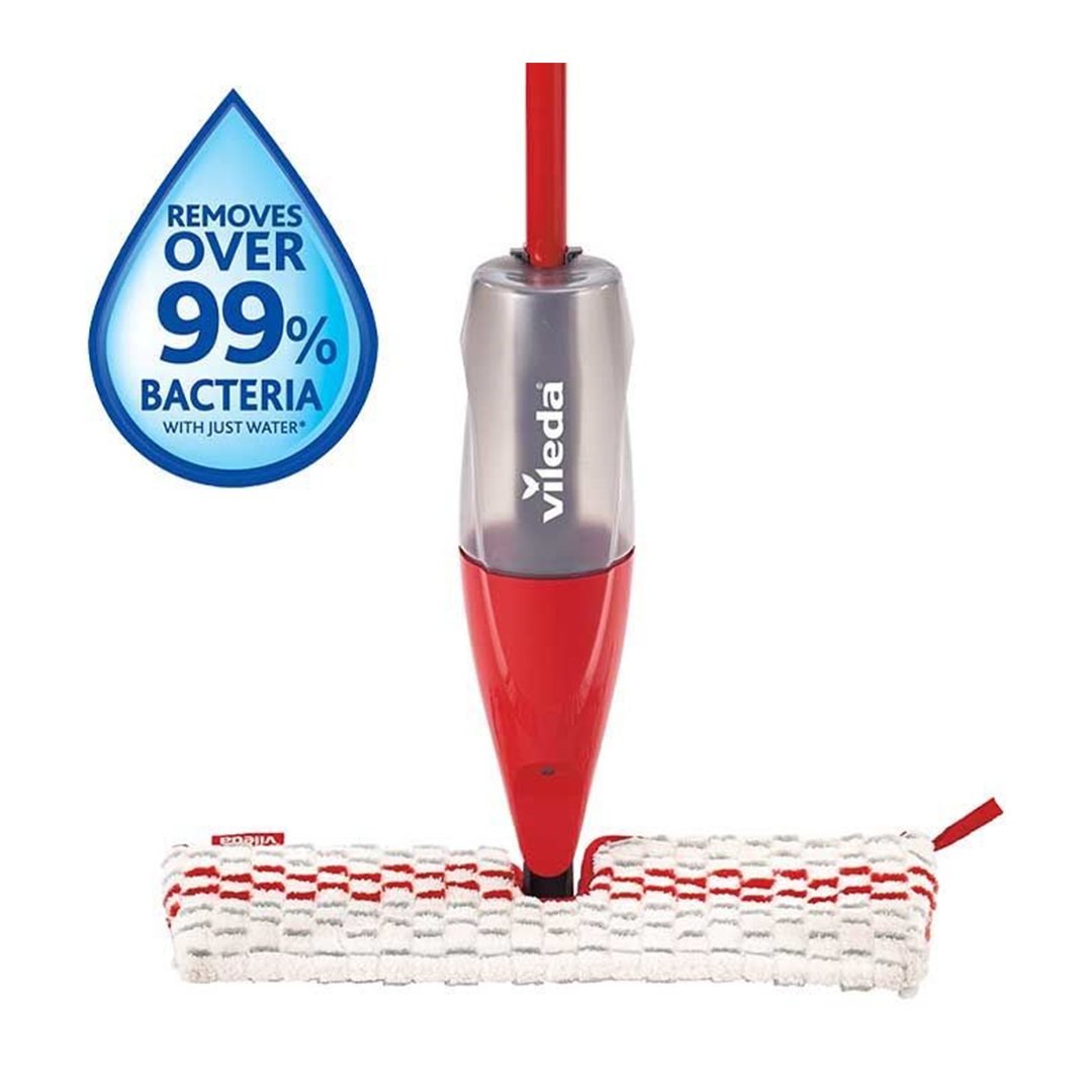 Vileda 1-2 Spray Mop Refill Pad - Microfiber, Washable, Fits Ultramax & 1-2 Spray Mop Models