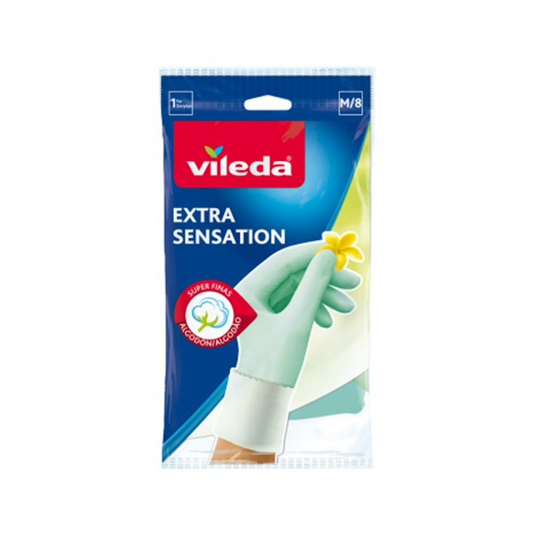 Vileda Gloves Extra Sensation M, Special Price