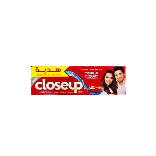 Closeup Toothpaste Red Hot 100ml with Toothbrush Free