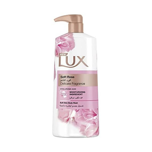 LUX Moisturising Body Wash Soft Rose For All Skin Types, 700ml