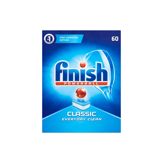 Finish All-in-On Powerball dishwasher Tablets, 60s