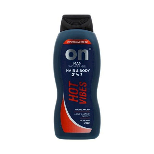 On Shower Gel 2In1 Men Hot Vibes 650ml