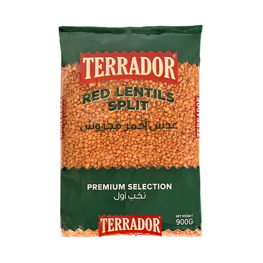Terrador Red Lentils Split 900g
