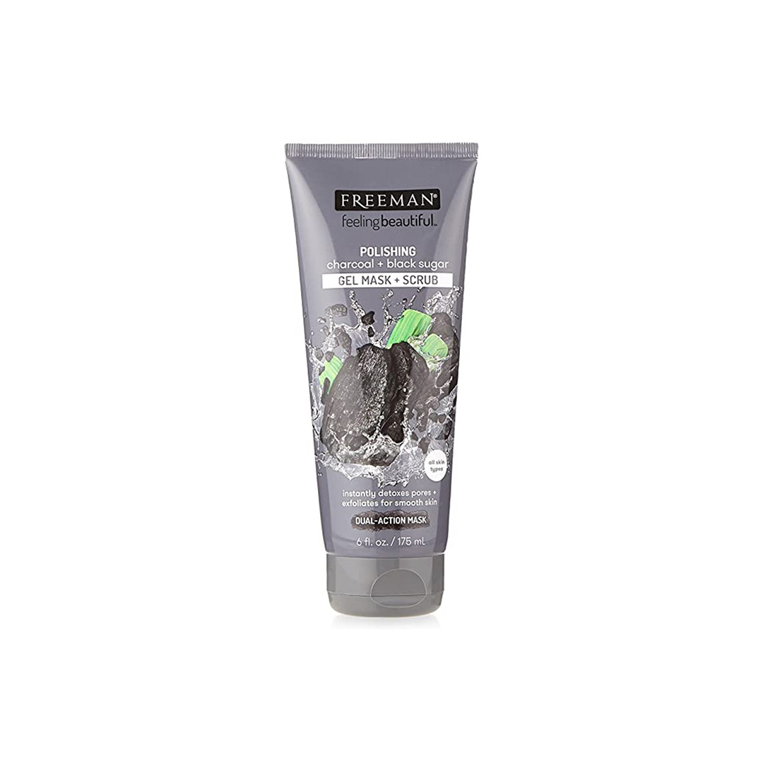 Freeman Tube Polishing Charcoal & Black Sugar Gel Mask 175ml