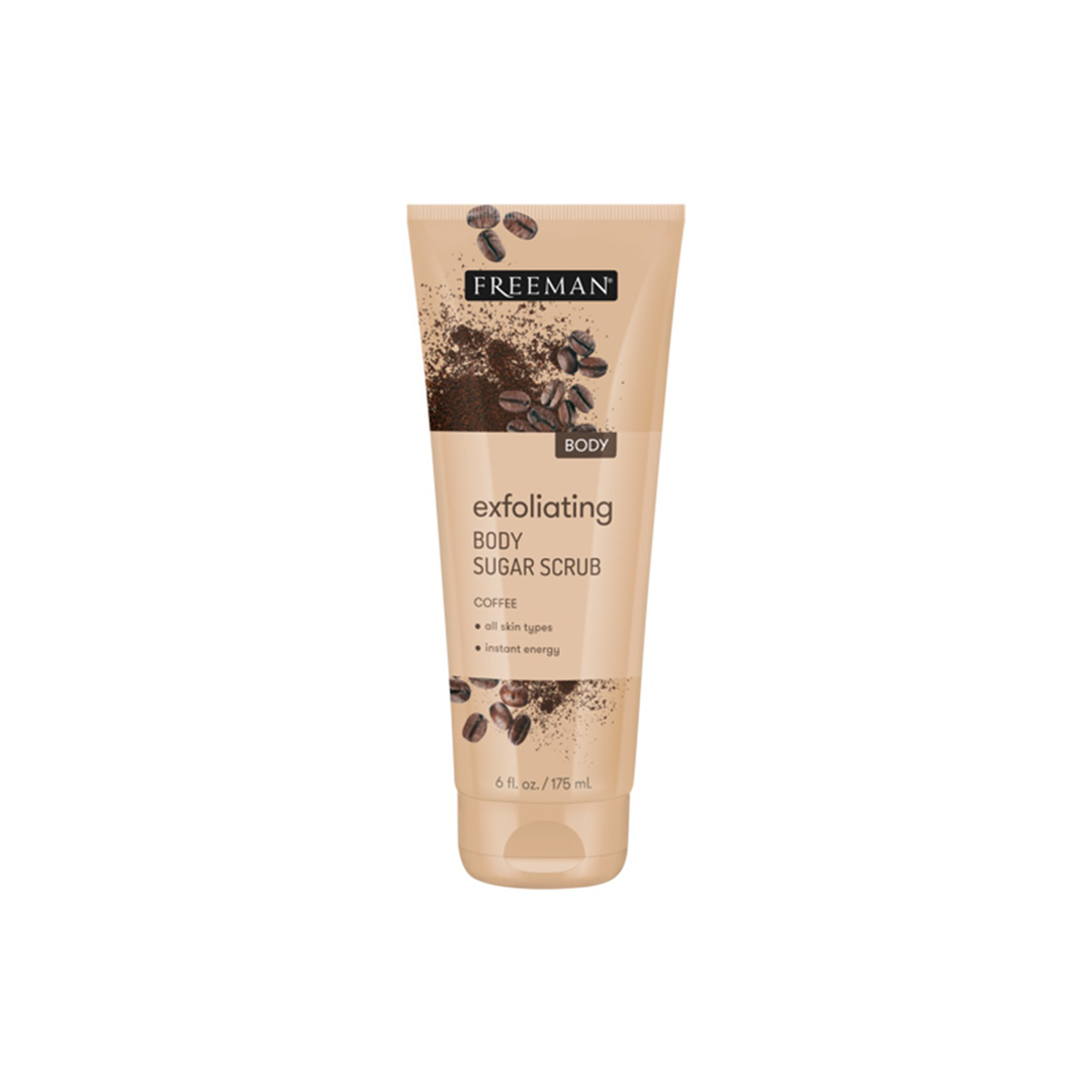 Freeman Tube Exfoliating Coffee Body Sugar Scrub 175ml