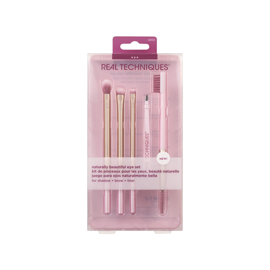 Real Techniques Naturally Beautiful Eye Brush Kit (5)