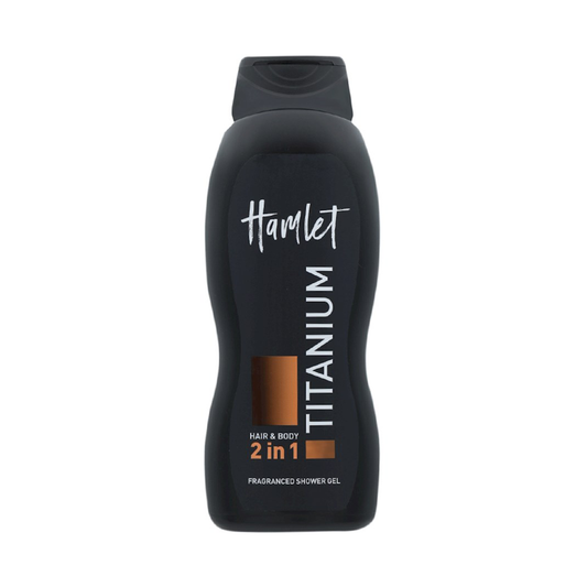 Hamlet Shower Gel 2In1 Titanium 650ml