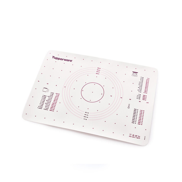 Tupperware top pastry mat