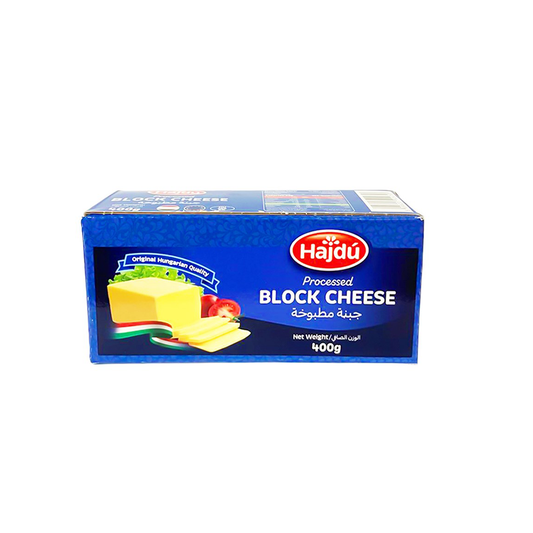 Hajdu Processed Block Cheese 400g