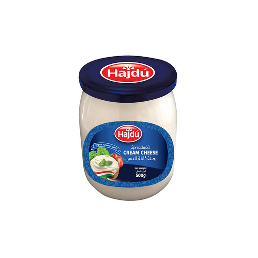Hajdu Spreadable Cream Cheese In Jar 500g