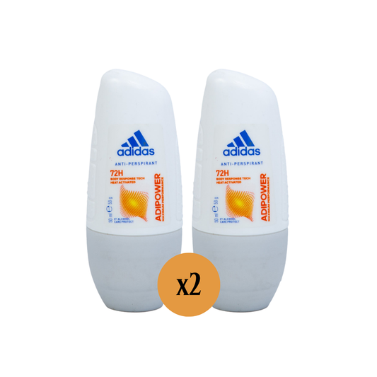 Adidas Adipower Women Roll On 50ML Pack of 2 , 25% Off