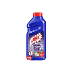 Harpic Powerful Drain Opener Gel For Bathroom, Basins, Toilet & Kitchen Drains, 500ml