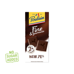 Poulain Tablette Fine & Gourmande 70% Noir 100G