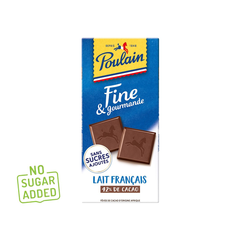 Poulain Tablette Fine & Gourmande Lait 100G