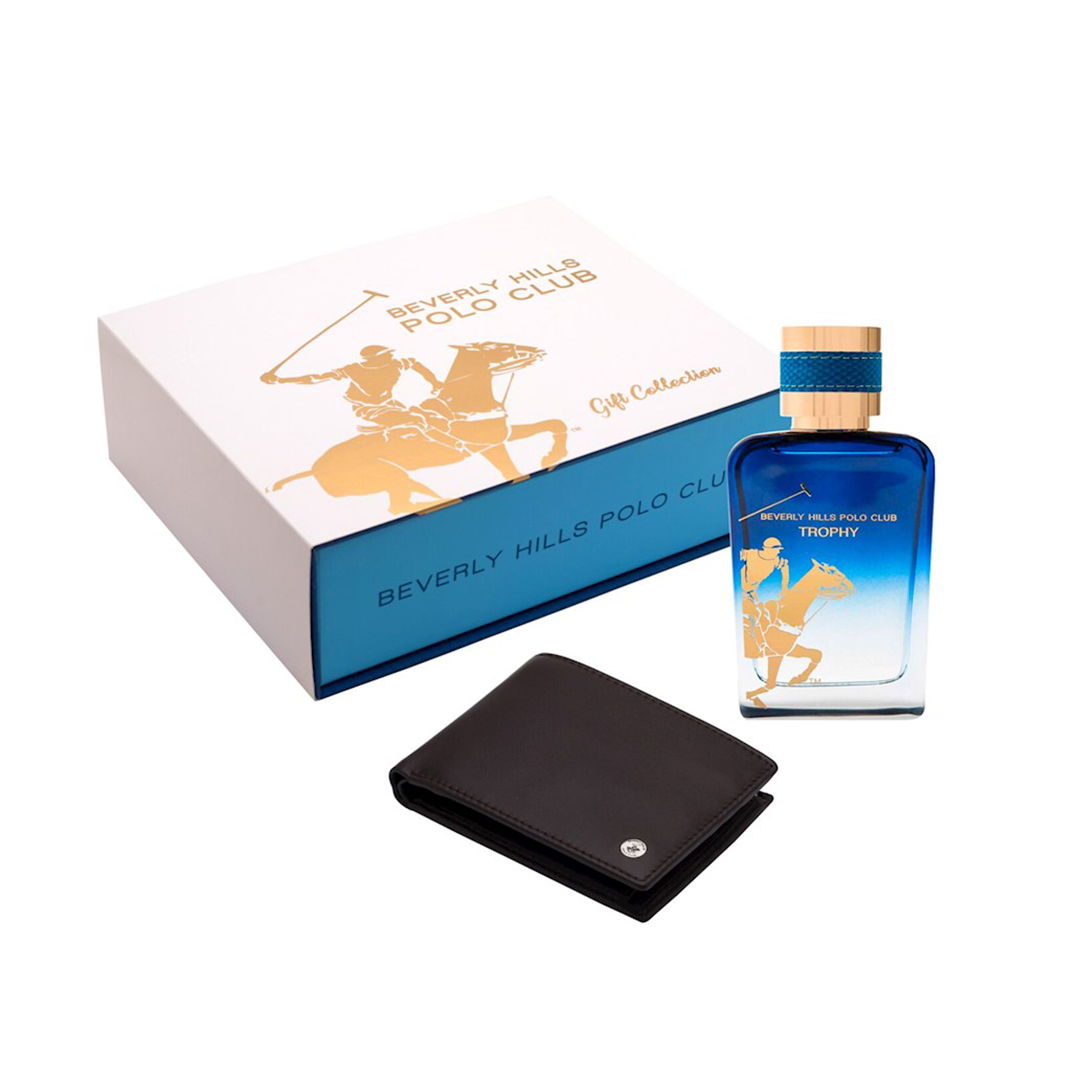 Beverly Hills Polo Club Prestige Gift Set Trophy 100ml + Wallet