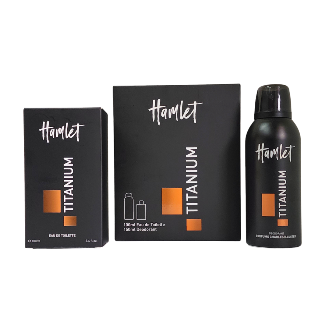 Hamlet Coffret Titanium Eau De Toilette 100ml & Deodorant 150ml