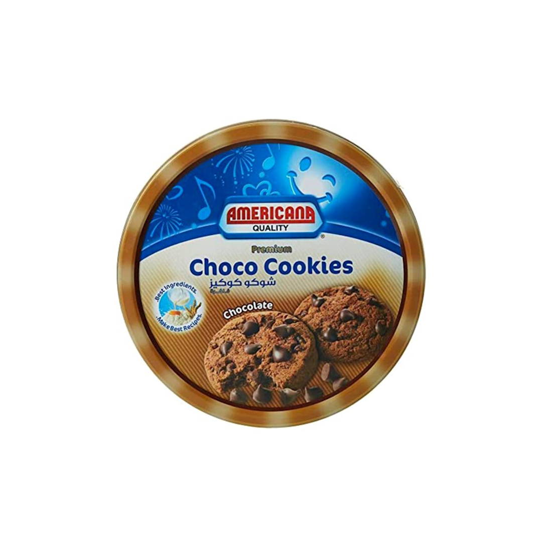 Americana Choco Cookies Chocolate Small Tin 605g
