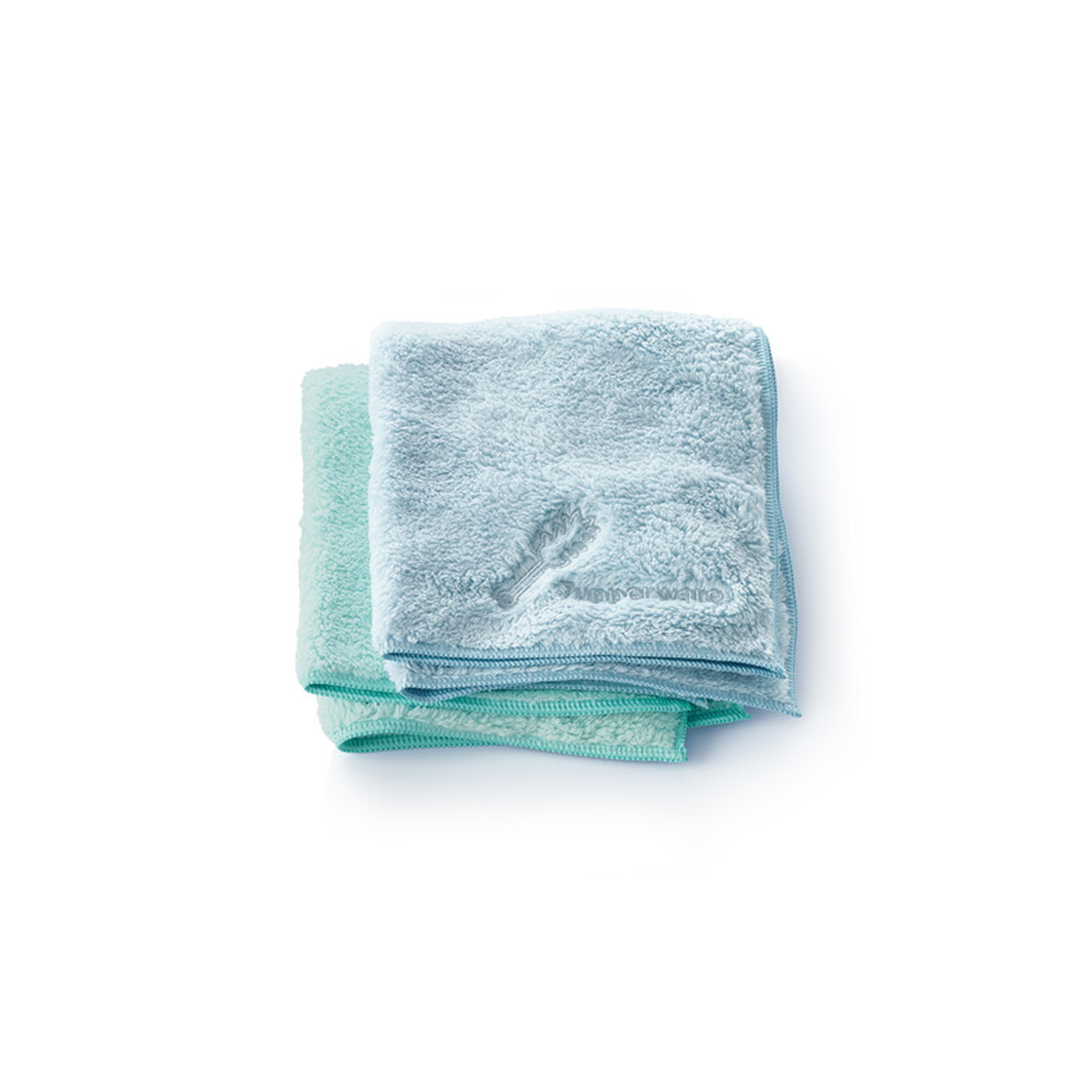 Tupperware Recycled Microfiber Dust Towels x2