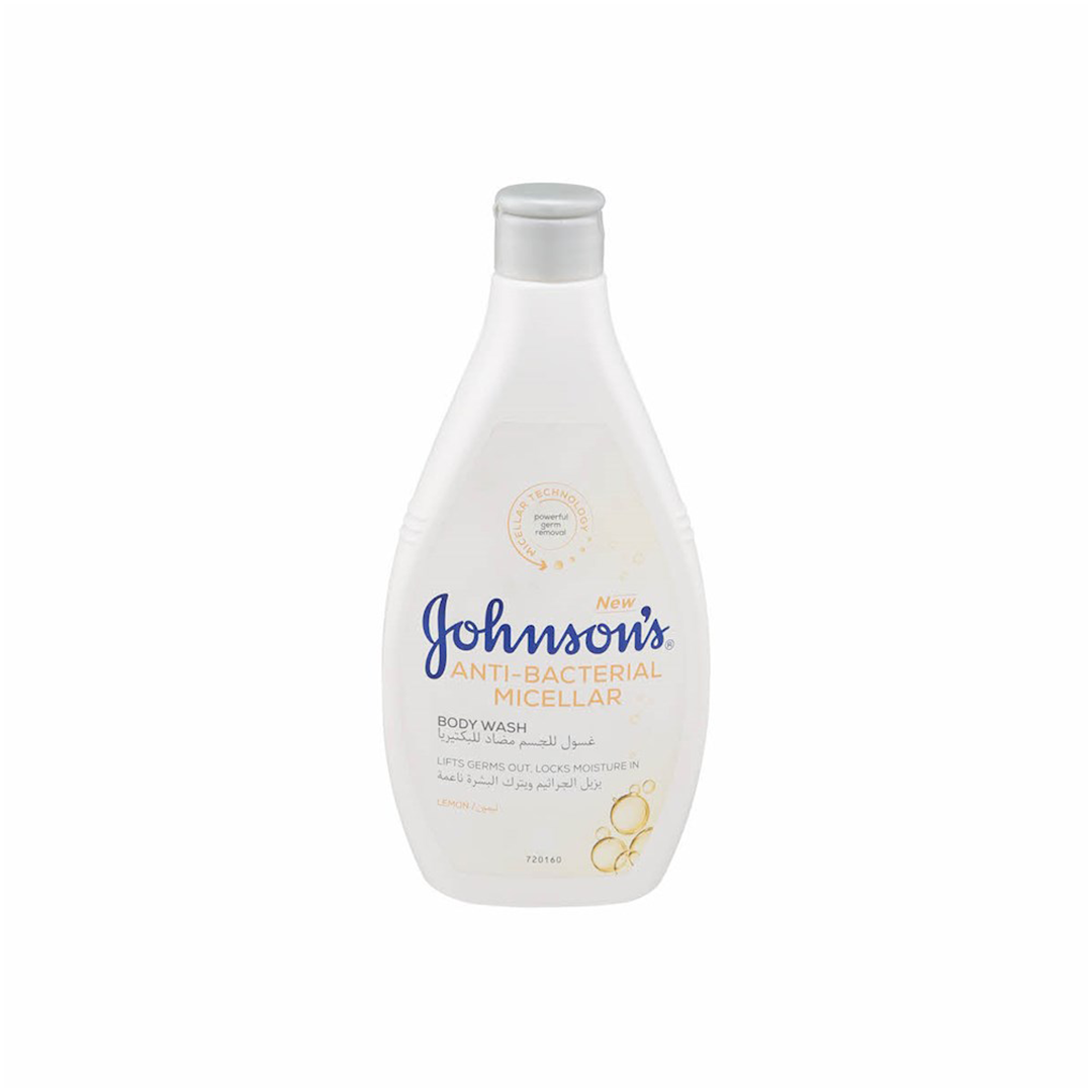 Johnson Anti-Bacterial Body Wash Lemon 400ml