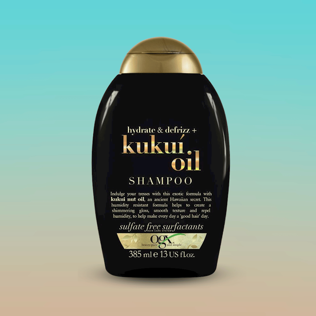 OGX Kukui Shampoo Hydrate & Defrizz, 385ml
