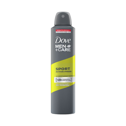 Dove Men+ Care Antiperspirant Deodorant Sport Active Fresh, 250ml